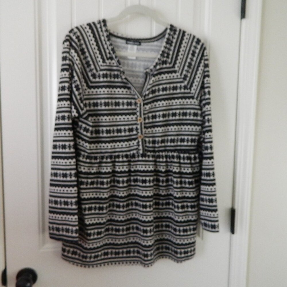 Heimish USA Baby Doll Long Sleeve Top